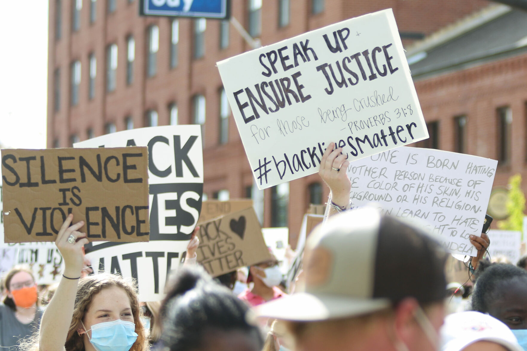 Auburn Students & Community for Change protest and march
